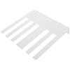 PAMINGONO Tasti Ricambio per Pianoforte Verticale, Acrilico Bianco 52 Pezzi | Copertura Tastiera per Riparazione, Uso Professionale o Personale, Ricambio Tasti per Pianoforte Verticale