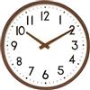 Moiubik Orologio da parete senza ticchettio, silenzioso, moderno, al quarzo, a batteria, 20 cm