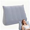 Jidyllic Cuscino a Cuneo Gonfiabile - Supporto Lombare per Letto e Divano, Cuscino per Gambe e Ginocchia, Cuscino Posturale Gonfiabile Portatile per Dormire e Relax (Grigio)