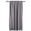 WOLTU Tenda Oscurante con Nastro per Binario, 117x138cm, Grigio Scuro