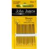 cucirini tre stelle Aghi Lunghi John James Classico da Cucito (10 Confezioni da 20 Aghi) (Misura 2)