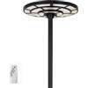 YASTA Lampione Solare LED Esterno 2000W UFO PRO Ø 61cm Luce Fredda 6500k | Faro LED Stradale IP67, 360° Illuminazione, Sensore di Movimento e Crepuscolare, Per Grandi Aree Giardino Piazzale e Strade