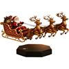 Generico Ornamento Natalizio a Levitazione Magnetica con Slitta di Babbo Natale | Decorazione da Tavolo, Per Interni, Tema Natalizio, Slitta Fluttuante, Arredamento Festivo
