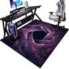 WAWFONG Tappeto Sedia Gaming Tappeto Salvapavimento Antiscivolo Tappetino per Sedia da Ufficio Tappeto per Sedia con Ruote Tappetino Sedia da Gaming Multiuso Tappeto sotto Scrivania 80 x 160 cm