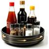 ROEOWENE Vassoio Girevole Per Frigorifero E Cucina 26 cm, Antiscivolo | Organizer Rotante Lazy Susan Portaspezie In Metallo , Ripiano Salvaspazio Dispensa, Bagno, Trucchi Cosmetici