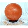 Artigianato Lampada di Sale Salgemma dell'Himalaya Sfera Palla di Fuoco 8-10 kg con Certificato di Garanzia