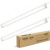 Sundertech Set di 2 confezioni LED 120 cm, Neon LED 34 W 3750 lm, bianco freddo 6500 K, tubi luminosi per garage, magazzino, ufficio, officina, illuminazione cucina
