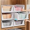 Lociban 5pcs Organizer Armadio Cassettiere,Scatole Pieghevoli per Guardaroba