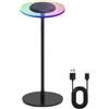 Generico Lampada Da Scrivania A LED RGB - Lampadas A LED RGB Ricaricabile, Lampda Da Tavolo Dimmerabile | Lampada Da Scrivania A Batteria Per Leggere, Riposare, Lavorare, Studiare, Comodino In Camera Da ,