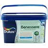 Dulux Benessere Pittura Colorata all'Acqua per Interni Superlavabile Anti Muffa Anti Batteri con Ioni D'Argento, 2.5 Litri, Sabbia Dorata, 2.5L
