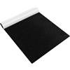 ASelected Feltro autoadesivo, 40 x 300 cm, colore nero, autoadesivo, 1 mm, spessore di 1 mm, autoadesivo, in feltro per lavori di Natale, sedie, mobili