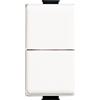 Bticino matix pulsante doppio assiale am5055