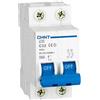 CHINT Ampere 32 Ampere, CONFEZIONE 1 *** Chint interruttori magnetotermici 1p+n curva c 4,5ka serie eb 2 moduli