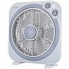 Bastilipo Zahara Ventilatore Tipo Box con Timer, 45 W, Plastica, 3 velocità, Nero/Bianco