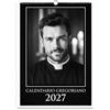 AIMA - Calendario 2027 da Parete Gregoriano 24x32 cm - Planner Mensile da Muro con Immagini Religiose e Luoghi Sacri