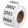 QUARKZMAN 2001-3000 Etichette Numerate Adesivi Numerati Consecutivi Bianco | Per Inventario, Adesive Impermeabili, Per Organizzazione Archivio Scatole Etichettatura Materiale Ufficio