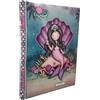 PRESTIGE & DELUXE Agenda compatibile con diario Gorjus London Santoro Making Waves conchiglia F.to standard 18x13cm 2026/2027 + Omaggio Matita profumata Santoro e portachiave con paillettes