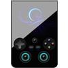 Generic Console di gioco portatile da 477 V, 11,9 cm, 12 GB+256 GB con scheda TF da 256 G, dispositivo di gioco ad alta frequenza di aggiornamento a 120 Hz, nero