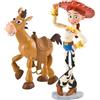 Bullyland Set Toy Story 5: Jessie e Bullseye, Figurine Dipinte a Mano, senza PVC, Gioco Immaginativo, Collezionabile Cake Design, 3+
