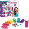 SHIMMER 'N SPARKLE Shimmer n Sparkle Squish Magic Bubble Bands Loom Band making kit, amicizia braccialetti artigianato giocattolo elastici set