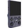 MELAQULY Console Portatile Retrò 4 Pollici, Console di Gioco con Sistema Linux da 128GB (Grigio Chiaro)