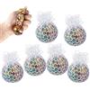 qimeyu Pallina Giocattoli Antistress,Palline Antistress,Palla Antistress Rete,6 Pezzi Palline Antistress Bambini,Giocattoli da Decompressione Palline per Sollievo Dall'ansia e Dell'autismo Bambini e Adulti