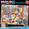 Jumbo Wasgij Mystery 23 - Salone toelettatura! - Pooch Parlour! - Puzzle per adulti - umoristico - Cartone riciclato al 100% - 1000 pezzi - Jumbo