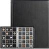 PENPRIS 200 Tasche Moneta Album 33x33mm Griglia Holder 10 Pagine Nero | PENPRIS Libro Collezione Monete Per Monete Fino A 28mm Copertina Finta Pelle Prive Di Acido Pvc Tasche Antiscivolo PCP03200BK