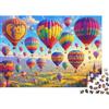 6N2X9A4S Puzzle 1000 pezzi Paesaggio mongolfiere per adulti Carta spessa Gioco educativo Mongolfiera Puzzle in carta Decorazione parete 70x50cm/1000pcs
