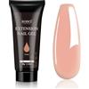 EODCI Polygel Nude Unghie, 60 g, Extension Gel Quick Extension Building Acrylic Gel Estensione Unghie Gel Soak Off UV LED Nail Gel per principianti professionisti salone casa fai da te