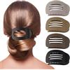 TenaLucy 4 Pezzi Pinze per Capelli,Pinza Capelli Donna Mollette Capelli Donna Mollettone Forte Pinza Capelli Antiscivolo Ciappi per Capelli,Robuste,per Capelli Spessi（4 Colori）