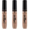 Essence Cosmetics Essence CAMOUFLAGE+ MATTE CONcealer, N. 130, Nude, a lunga durata, opacizzante, opaco, vegano, senza olio, senza parabeni, senza particelle di microplastica, confezione da 3 (3 x 8 ml)