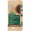 LOGONA Naturkosmetik Colorante vegetale per capelli in polvere vegana con henné biologico per colori intensi e lucentezza, colore per capelli vegetali marrone cioccolato (marrone), 1 x 100 g