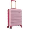 Cabin Max Anode, Bagaglio a mano, leggero, rigido, 4 ruote, lucchetto a combinazione, rosa/frutti di bosco, 55 x 40 x 20 cm