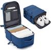 BJLFS Zaino Ryanair 40x30x20 Donna Zaino da Viaggio Aereo Uomo Zaino Casual | Bagaglio a mano 40x30x20 Sottovuoto con porta scarpe Borse da Cabina per Wizzair Zaini Impermeabile per laptop da 16 pollici