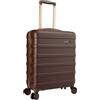 Cabin Max Anode Carry On Hand Bagaglio Valigia - Leggero, Guscio Rigido, 4 Ruote, Serratura a Combinazione.., Marrone Tartufo, 55 x 40 x 20 cm, Valigia Cabina
