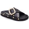 Generico BIO.Lab, Lady Double Buckle, Scarpe Sandali Ciabatte Moda Casual Borchie