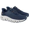 Skechers Go Walk Glide Step 2.0 Vic Sneaker Uomo, Blu navy/nero, 7