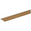 Alberts 491499 Coprisoglia, autoadesivo, alluminio, anodizzato color oro, 900 x 38 mm