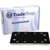 Trade-Shop - Scarpe abrasive/piastra abrasiva 93 x 175 mm, compatibile con le levigatrici orbitali Festool come RS 300 / piastra di base in alluminio