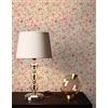 Newroom carta da parati beige floreale country romantico soggiorno | Motivo a fiori denso, base crema con toni rosa giallo verde, stile vintage, carta da parati camera da letto