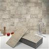 Art3d Piastrelle Adesive in PVC per Paraschizzi Pietra Beige | 102 pezzi da 15 x 7,5 cm, design metrò, spessore 3 mm (versione potenziata), impermeabile per cucina, bagno e lavanderia