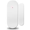 HUXGO HXA-CD100 Sensore porta e finestra wireless - Contatto magnetico senza fili per sistema di allarme casa HUXGO HXA502 - Sensore di apertura porte