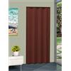 MOSCHITELLA LANZI STIL Porta a soffietto mod. Jolly| pronta per l'installazione| prodotto anche riducibile sul posto| mis. cm da 82 a 132 x 220 H| facile da montare| con istruzioni e video (107x220 H, Mogano)