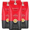O'CCAFFE' O'CCAFFÈ - Caffè Crème | 3x 1 kg chicchi interi | Tostatura extra lenta a tamburo da azienda italiana a conduzione familiare