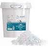 Greek Salt Flakes Fiocchi di Sale Marino Naturale 450 g - Secchiello, Cristalli Piramidali Croccanti, Sale Gourmet da Finitura per Carne, Pesce, Verdure, Focacce e Pane