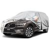 Kayme Telo Copriauto da Esterno, Compatibile con Volov XC60 (2008-2025), Copertura a 6 Starti per Impermeabile Anti UV Anti Vento Antipolvere, Telo Copri con Cerniera e in Cotone.