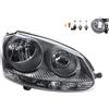 Johns, Faro alogeno anteriore adatto per VW Golf V 1K 5M 10/03-05/09 H7 H7 destro + fendinebbia + lampadina
