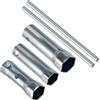 CoCud 3 Pezzi Chiave a Bussola 16mm 21mm 17/19mm Bussola a Lunga Portata | per Candele d'Accensione, a Doppia Estremità, per Moto, con Asta, per Automobili