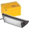 HELLA 1GB 996 098-001 LED-Faro da lavoro, FMS Base, 24/12V, 1200lm, avvitato, Fissaggio a 2 punti, Illuminazione pianale, Cavo 500mm, Spina estremità del cavo aperta